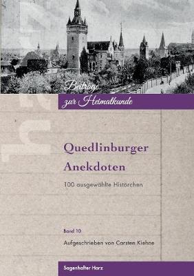 Book cover for Quedlinburger Anekdoten