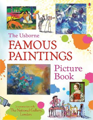 Book cover for Famous Paintings Picture Book