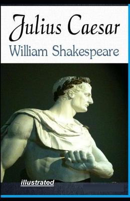 Book cover for Julius Caesar ilustrated