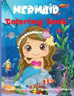 Book cover for Mermaid Coloring Book