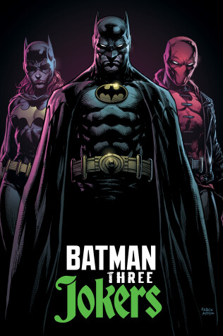 Book cover for Absolute Batman: Three Jokers