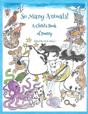 Book cover for So Many Animals!