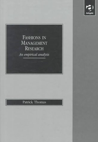 Book cover for Fashions in Management Research