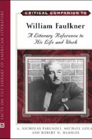 Cover of A Critical Companion to William Faulkner