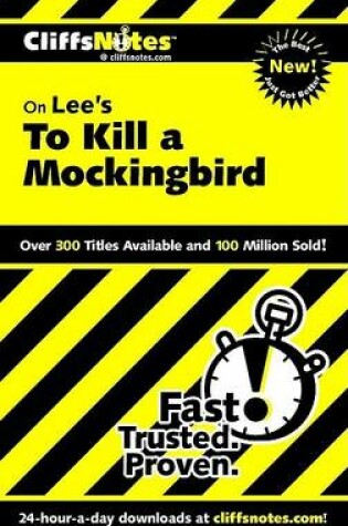 Cover of Cliffsnotes on Lee's to Kill a Mockingbird