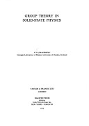 Cover of Group Theory in Solid-State Physics