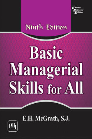 Cover of Basic Managerial Skills for All