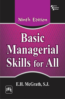 Book cover for Basic Managerial Skills for All