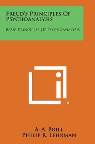 Cover of Freud's Principles of Psychoanalysis