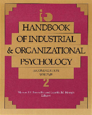 Book cover for Handbook of Industrial & Organizational Psychology Volume 2