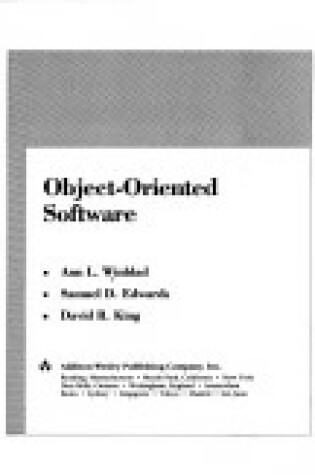 Cover of Object-Oriented Software