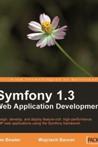 Cover of Symfony 1.3 Web Application Development