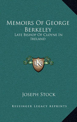 Book cover for Memoirs of George Berkeley