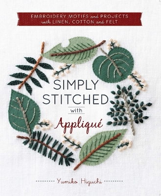 Book cover for Simply Stitched with Appliqué