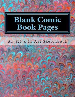 Book cover for Blank Comic Book Pages