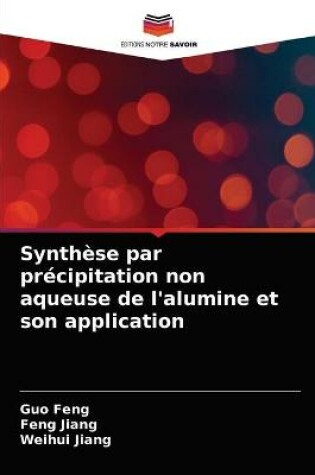Cover of Synthèse par précipitation non aqueuse de l'alumine et son application