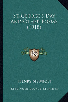 Book cover for St. George's Day and Other Poems (1918)