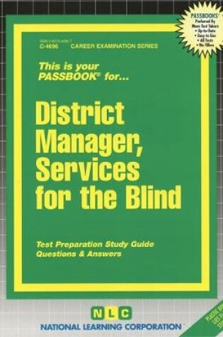 Cover of District Manager, Services for the Blind