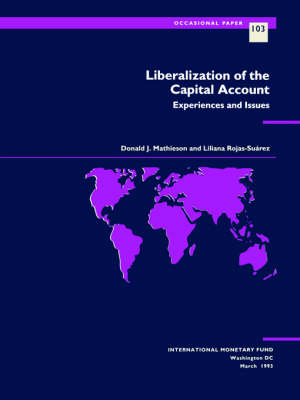 Cover of Liberalization of the Capital Account Experiences and Issues