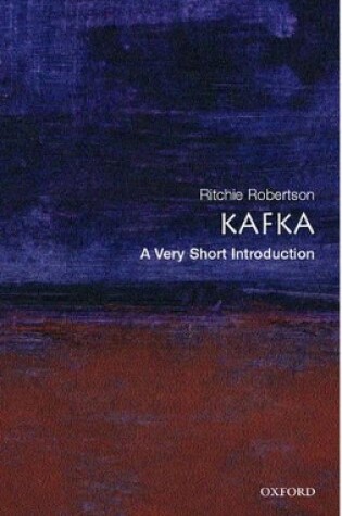 Cover of Kafka: A Very Short Introduction