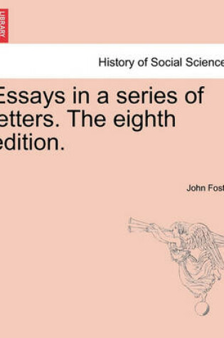 Cover of Essays in a Series of Letters. the Eighth Edition.