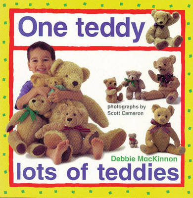 Book cover for One Teddy, Lots of Teddies