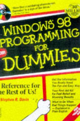 Cover of Windows 98 Programming