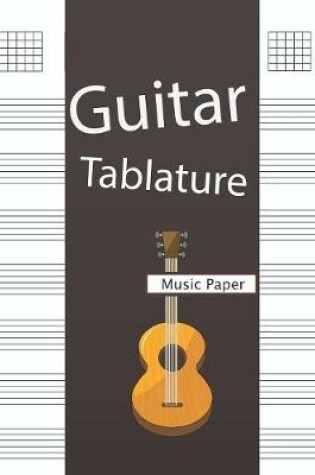 Cover of Guitar Tablature Music Paper