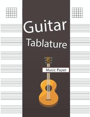 Book cover for Guitar Tablature Music Paper