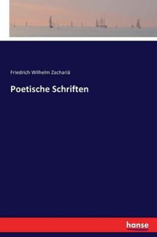 Cover of Poetische Schriften