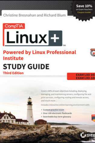 Cover of CompTIA Linux+ Powered by Linux Professional Institute Study Guide