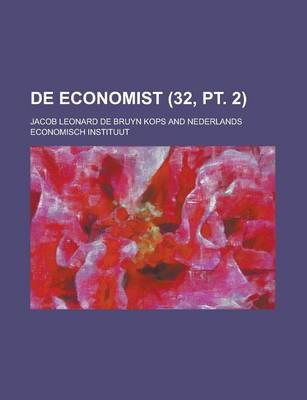 Book cover for de Economist (32, PT. 2)