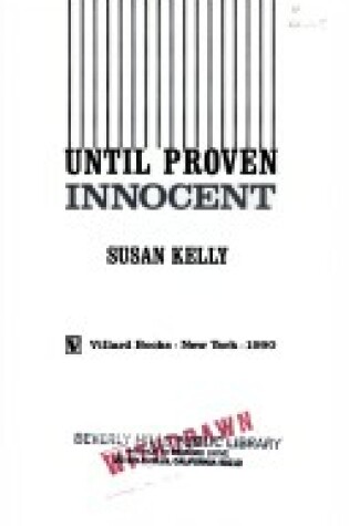 Cover of Until Proven Innocent