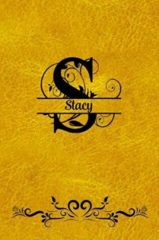 Cover of Split Letter Personalized Name Journal - Stacy