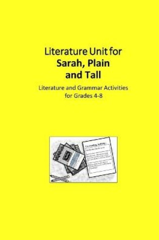 Cover of Literature Unit for Sarah, Plain and Tall