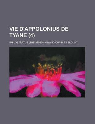 Book cover for Vie D'Appolonius de Tyane (4 )