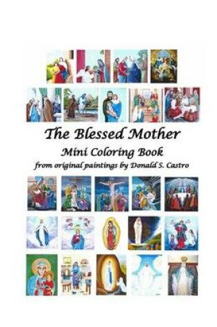 Cover of The Blessed Mother Mini Coloring Book