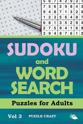 Book cover for Sudoku and Word Search Puzzles for Adults Vol 3