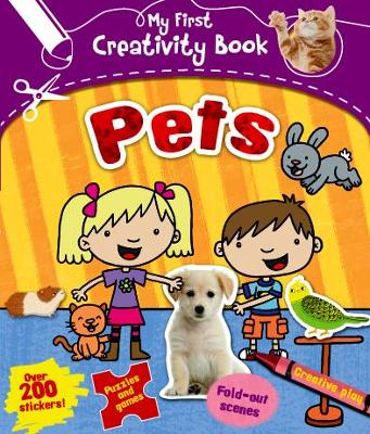 Book cover for My First Creativity Book - Pets