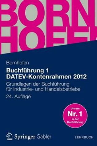 Cover of Buchfuhrung 1 Datev-Kontenrahmen 2012