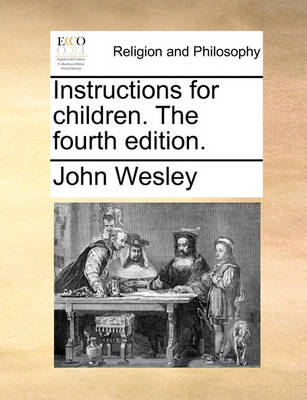 Book cover for Instructions for Children. the Fourth Edition.