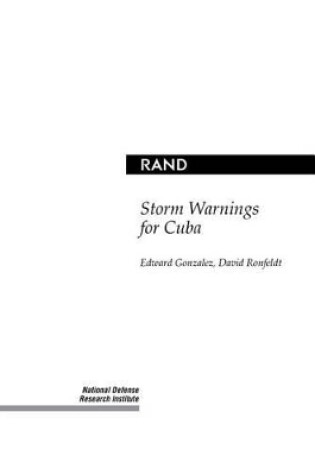 Cover of Storm Warnings for Cuba