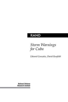 Book cover for Storm Warnings for Cuba