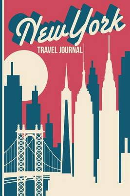 Book cover for New York Travel Journal - Retro style