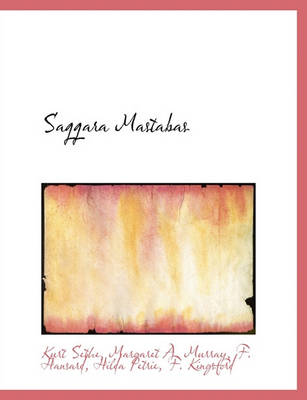 Book cover for Saqqara Mastabas