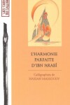 Book cover for Harmonie Parfaite D'Ibn'arabi (L')