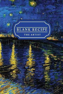 Book cover for Blank Recipe the Artist