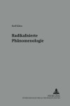 Book cover for Radikalisierte Phaenomenologie