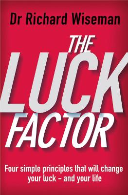 Book cover for The Luck Factor