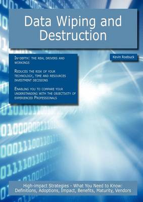 Book cover for Data Wiping and Destruction